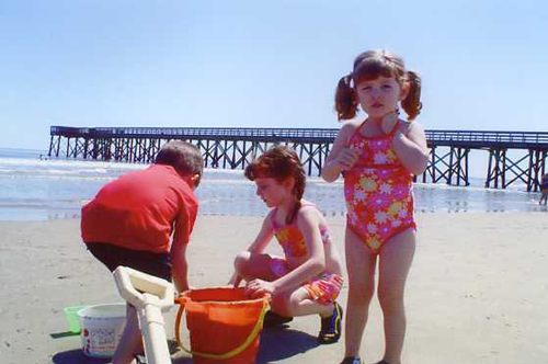 Beach days in South Carolina were always a part of Catie’s life